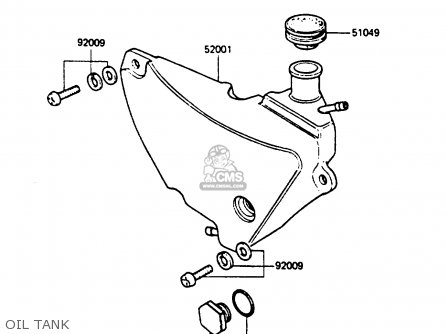 OIL TANK - KE125A11 1984 UNITED KINGDOM FR SD