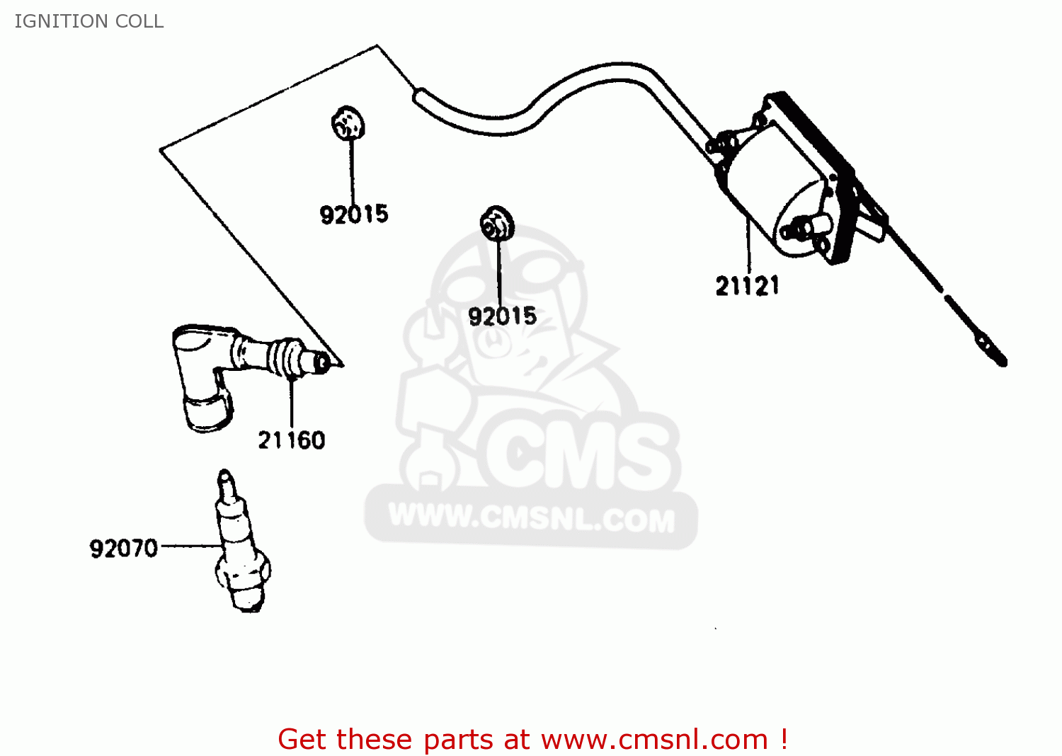 IGNITION COLL KE125A12 1985 UNITED KINGDOM FR GR