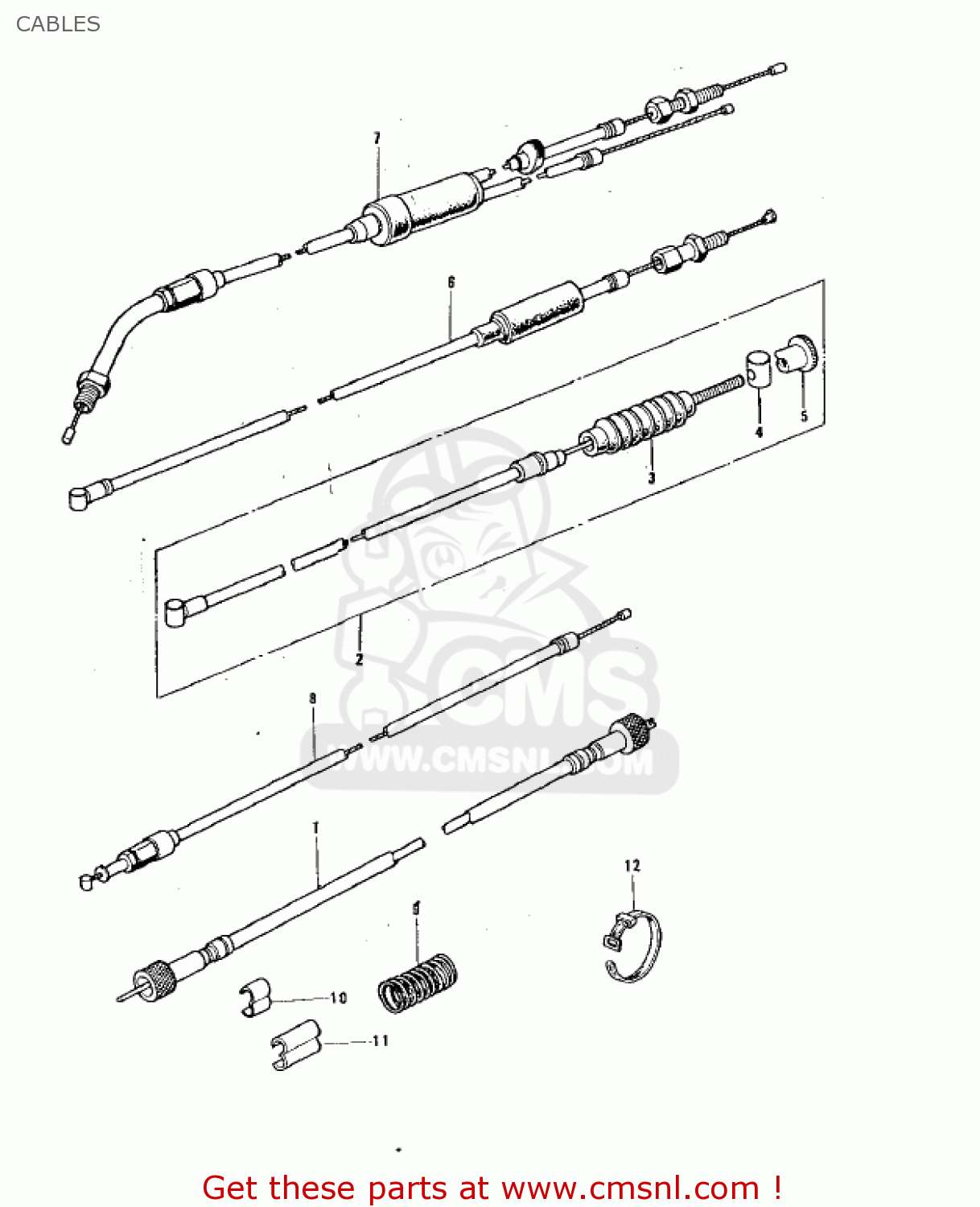 CABLES KH100B8 1977 CANADA