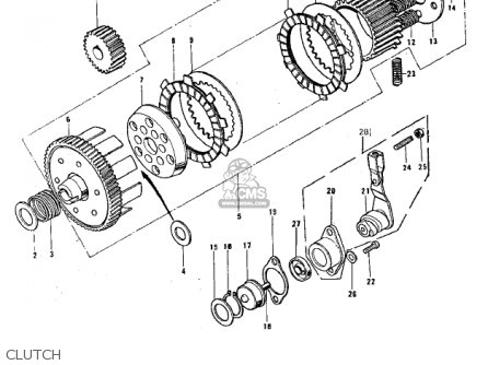 CLUTCH - KH100B8 1977 CANADA