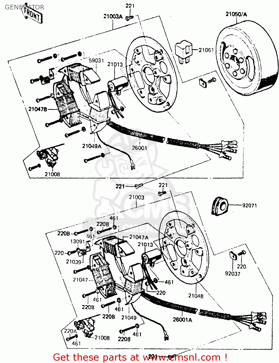 GENERATOR KH100G5 1984 USA