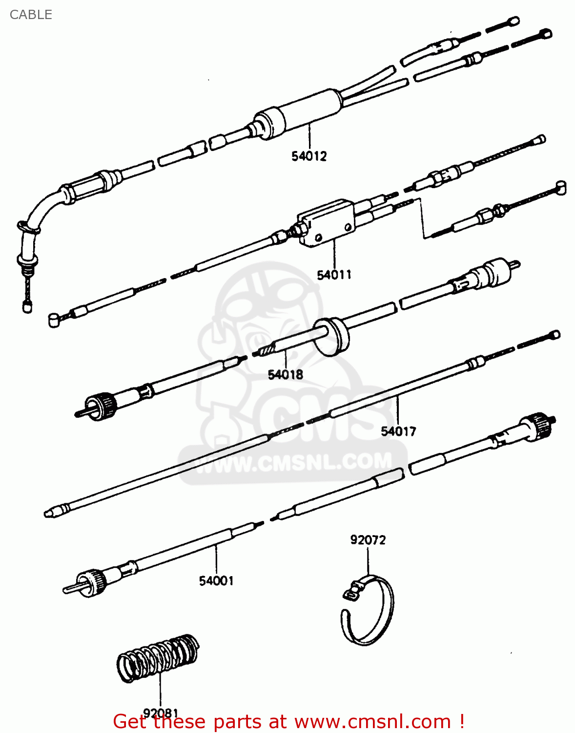 CABLE KH100G5 1984 USA