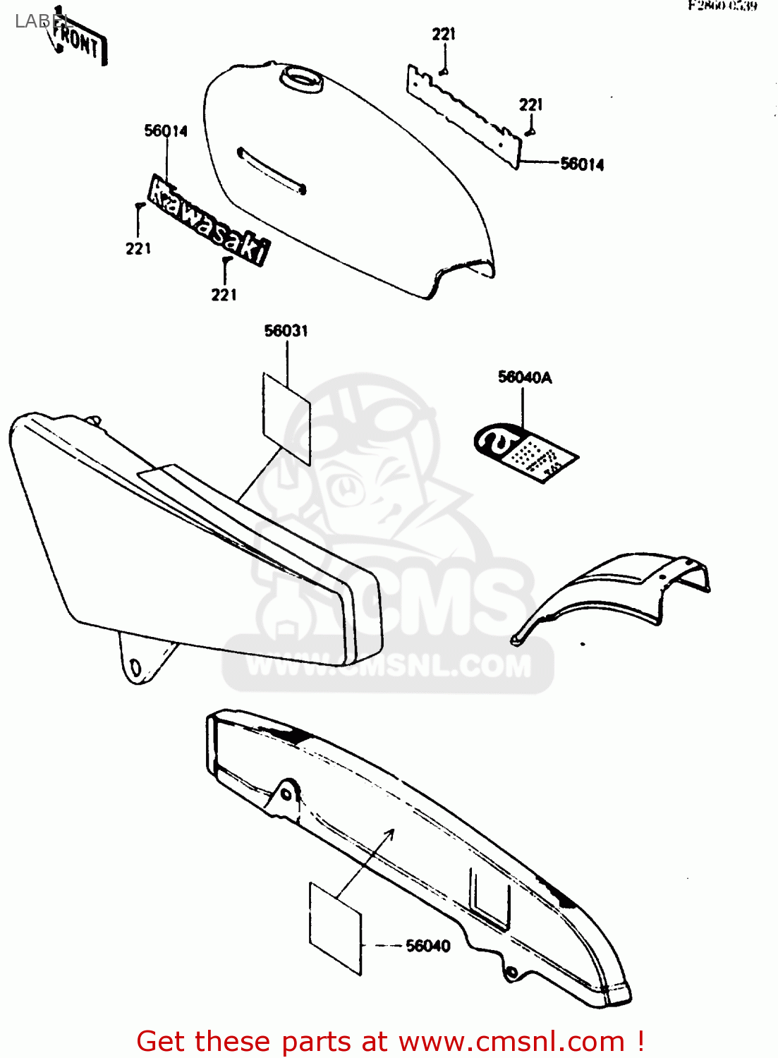 LABEL KH100G5 1984 USA