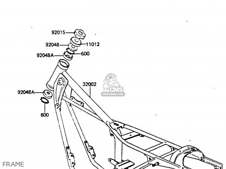 FRAME - KH100G5 1984 USA