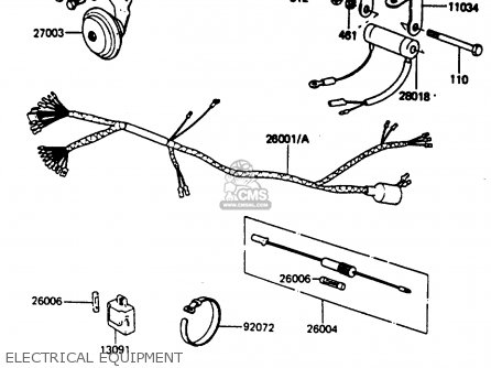 ELECTRICAL EQUIPMENT - KH100G5 1984 USA