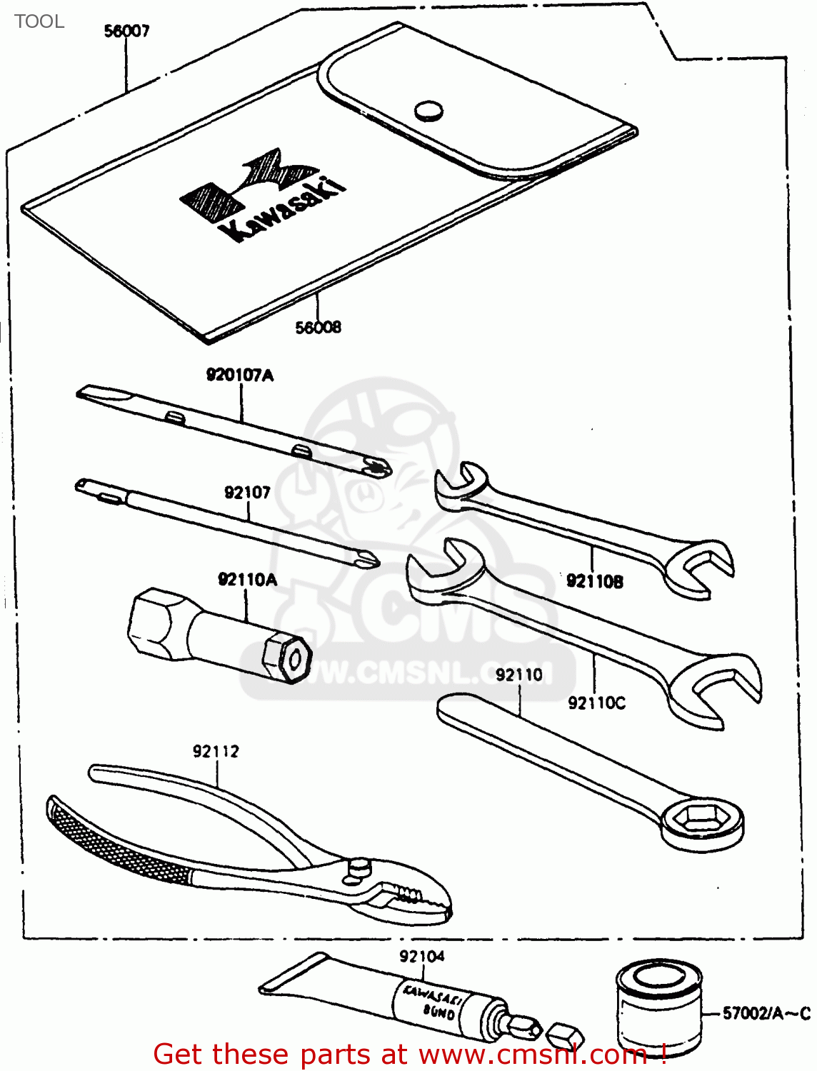 TOOL KH100G6 1985 EUROPE UK NR