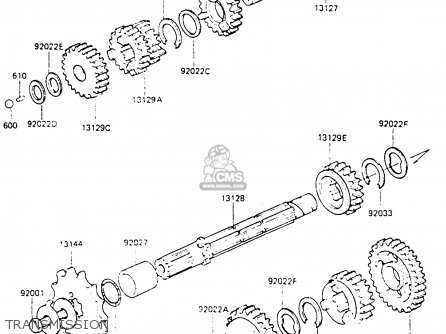TRANSMISSION - KH100G8 1987 USA