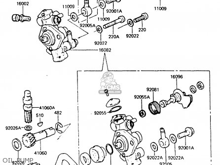 OIL PUMP - KH100G8 1987 USA