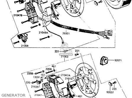 GENERATOR - KH100G8 1987 USA