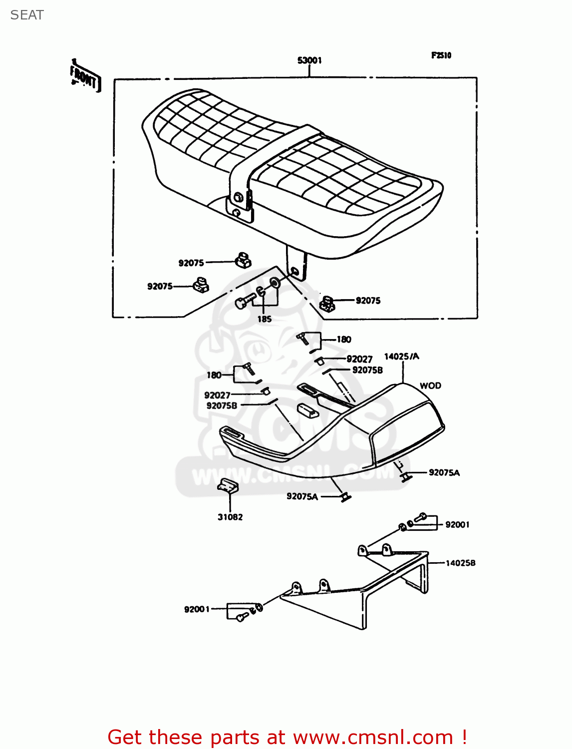 SEAT KH125K10 1997 UNITED KINGDOM