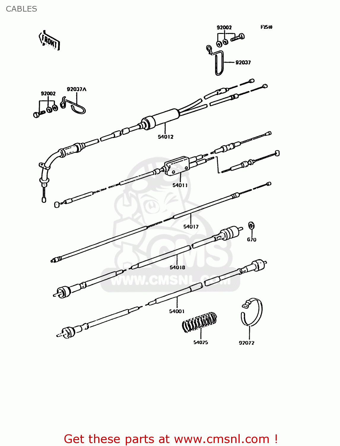 CABLES KH125K10 1997 UNITED KINGDOM
