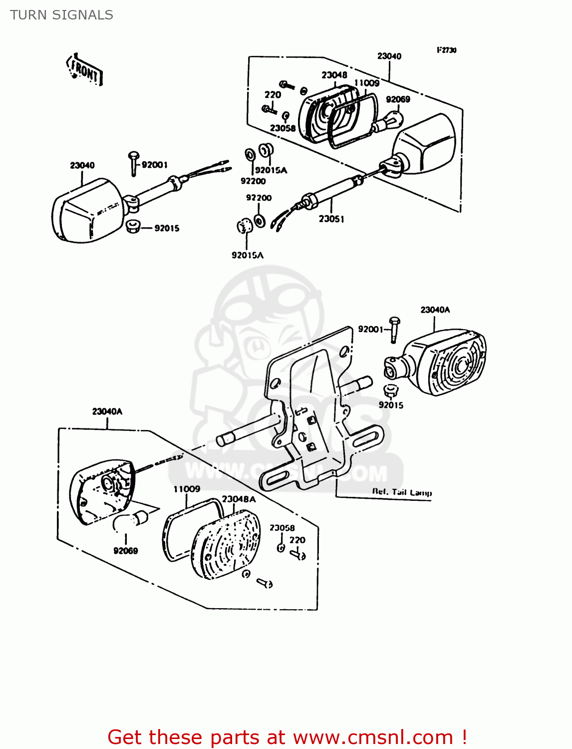 TURN SIGNALS KH125K10 1997 UNITED KINGDOM