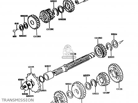 TRANSMISSION - KH125K10 1997 UNITED KINGDOM