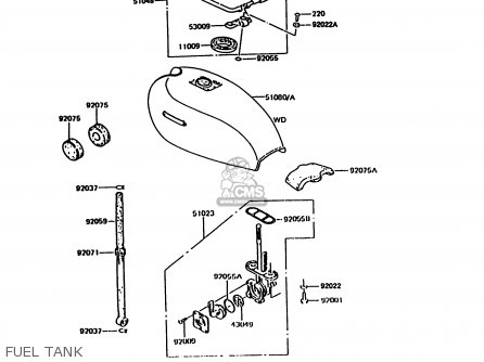 FUEL TANK - KH125K10 1997 UNITED KINGDOM