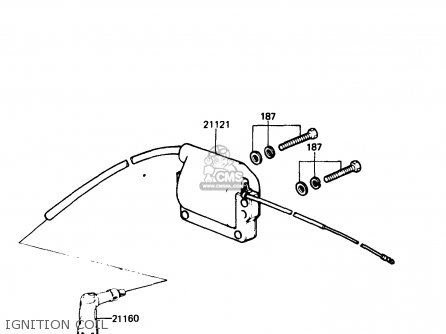 IGNITION COIL - KH125K2 1983 EUROPE UK SD