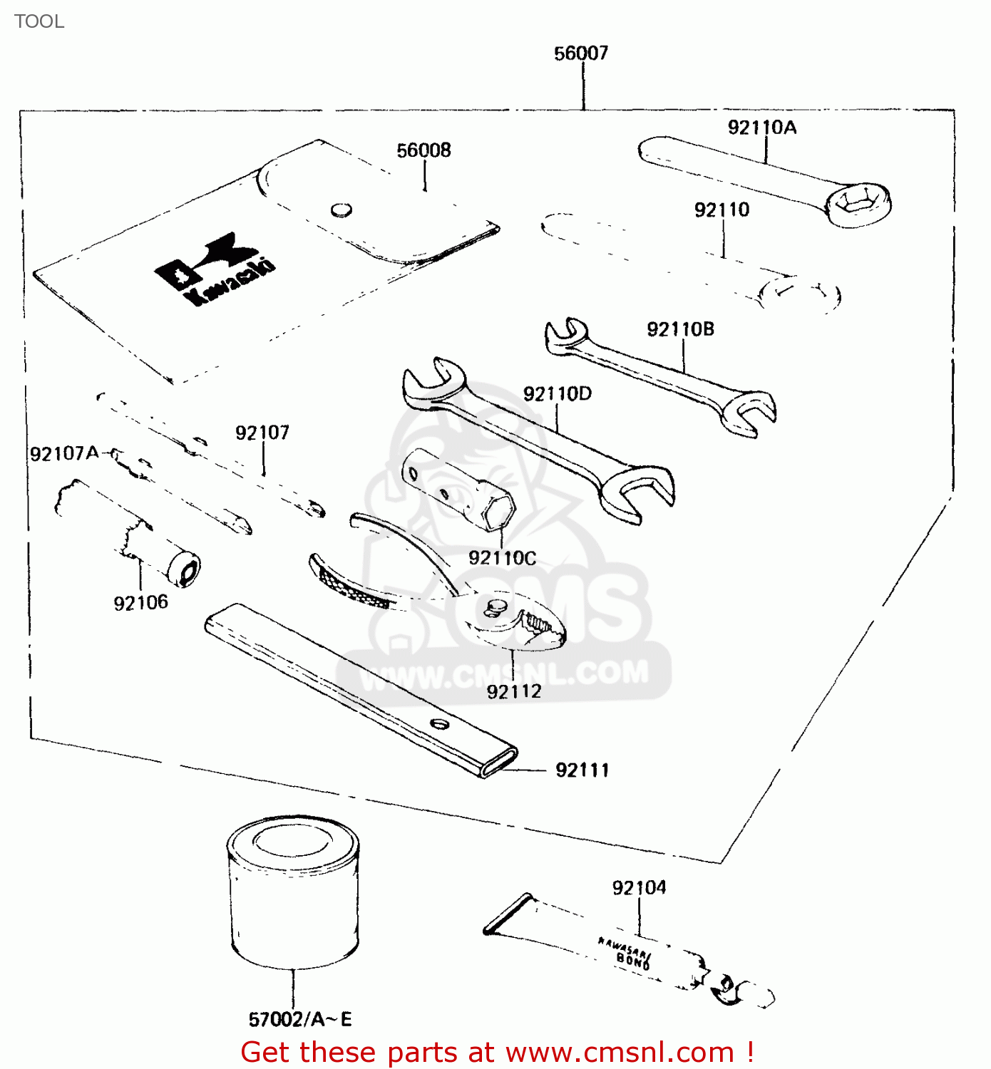 TOOL KH125K3 1984 USA
