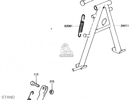 STAND - KH125K3 1984 USA