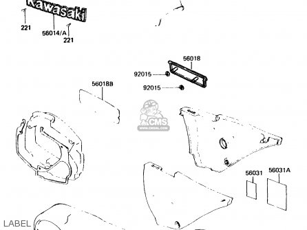 LABEL - KH125K4 1985 USA