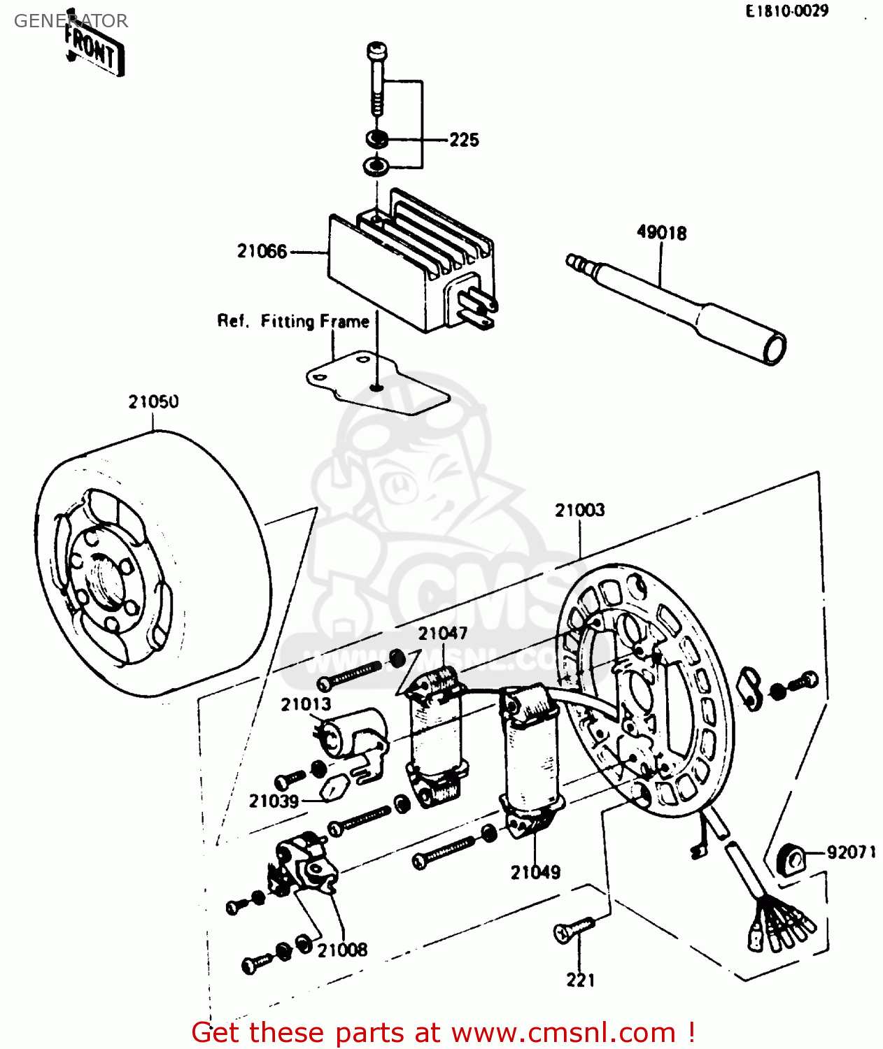 GENERATOR KH125K5 1987 USA