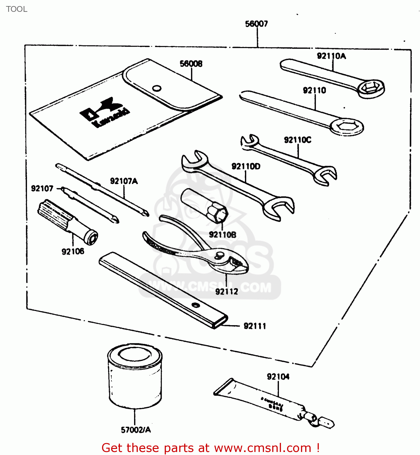 TOOL KH125K5 1987 USA