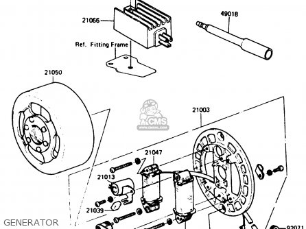 GENERATOR - KH125K5 1987 USA
