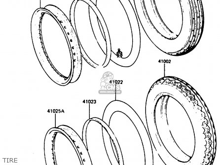 TIRE - KH125K5 1987 USA