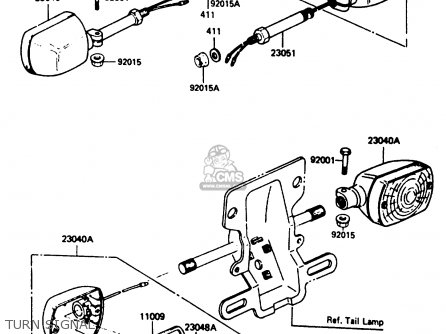 TURN SIGNAL - KH125K5 1987 USA