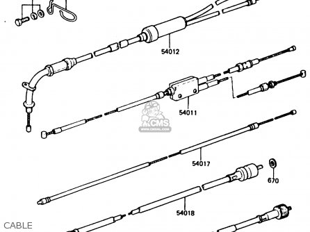 CABLE - KH125K5 1987 USA