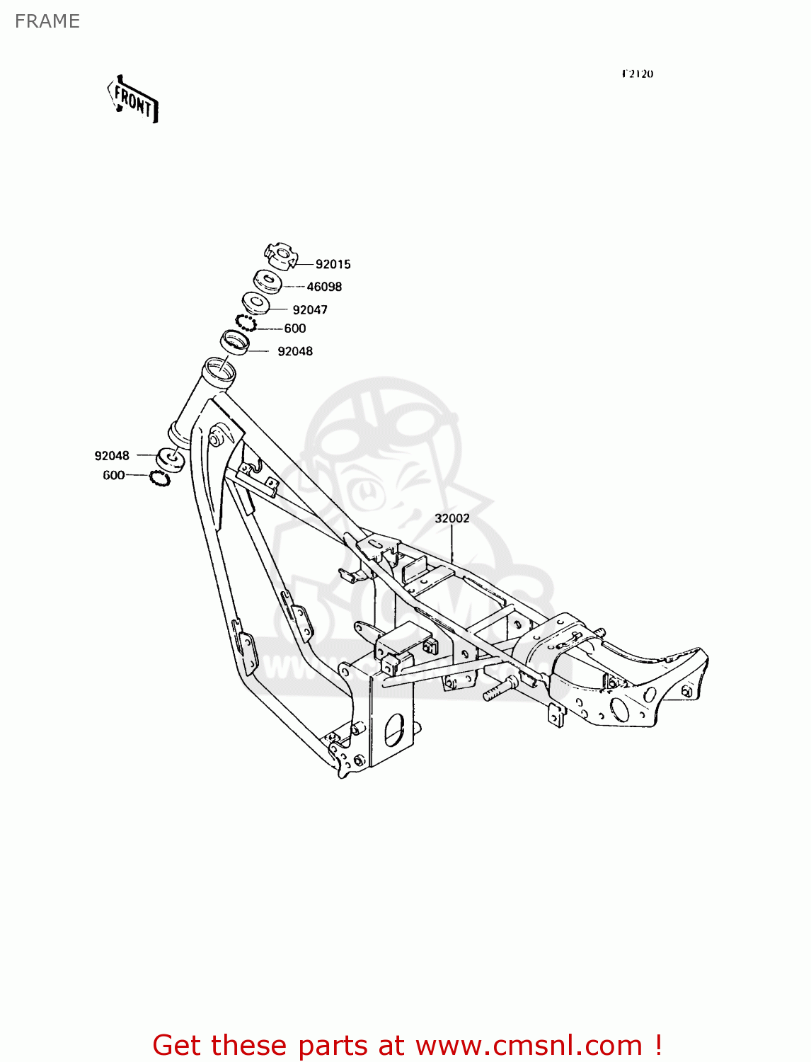 FRAME KH125K6 1991 UNITED KINGDOM