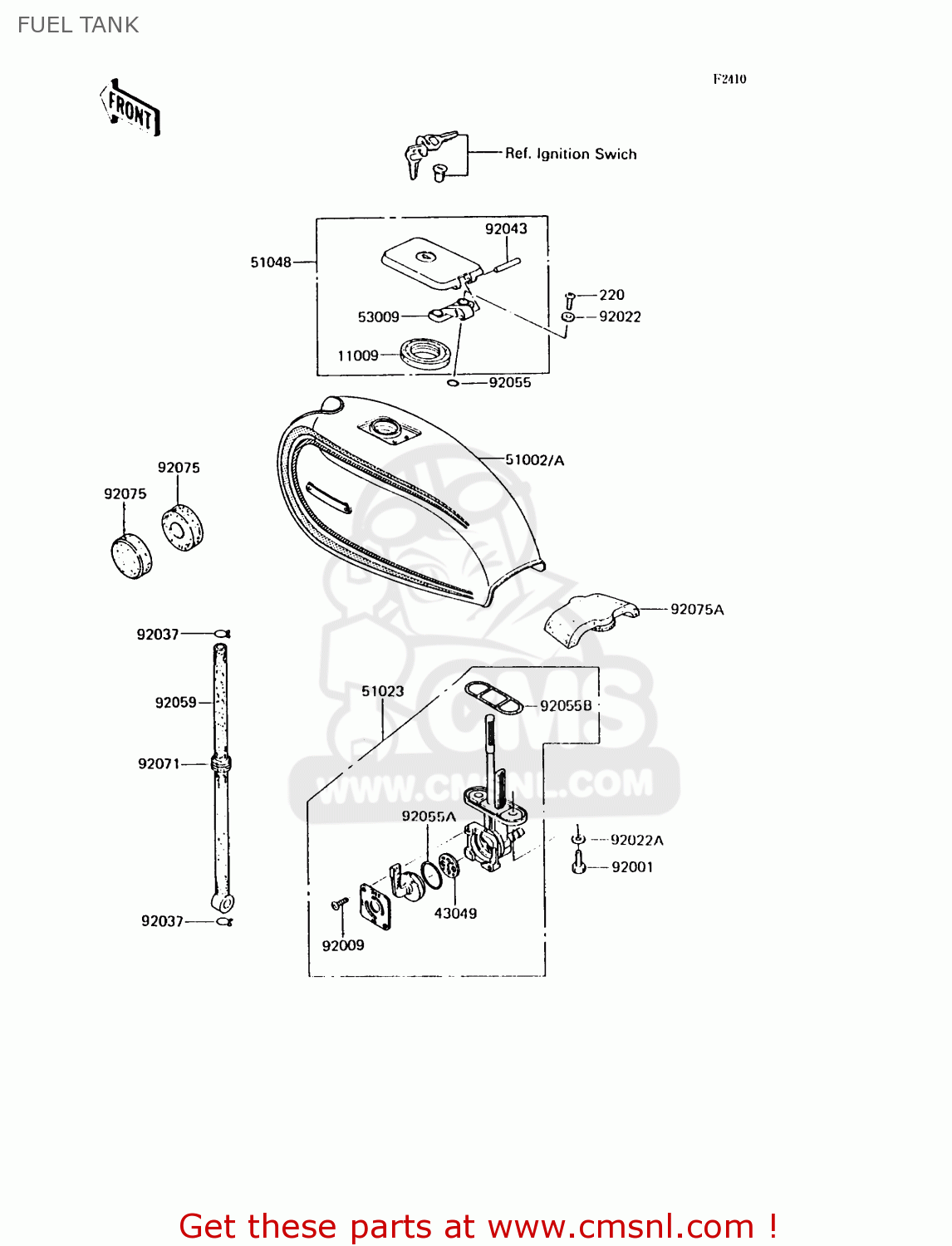 FUEL TANK KH125K6 1991 UNITED KINGDOM