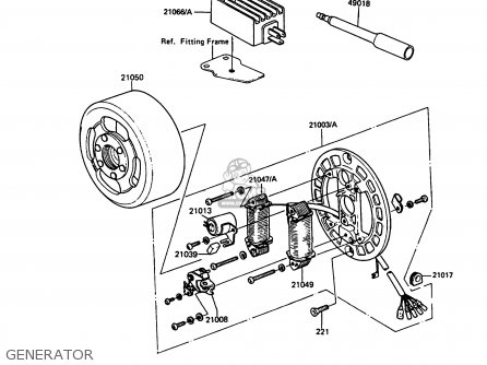 GENERATOR - KH125K6 1991 UNITED KINGDOM