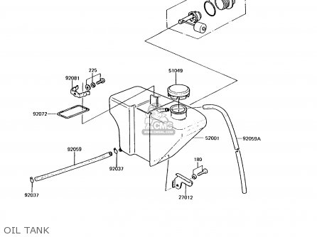 OIL TANK - KH125K6 1991 UNITED KINGDOM