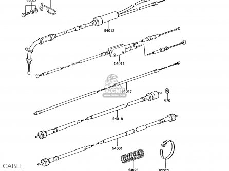 CABLE - KH125K6 1991 UNITED KINGDOM