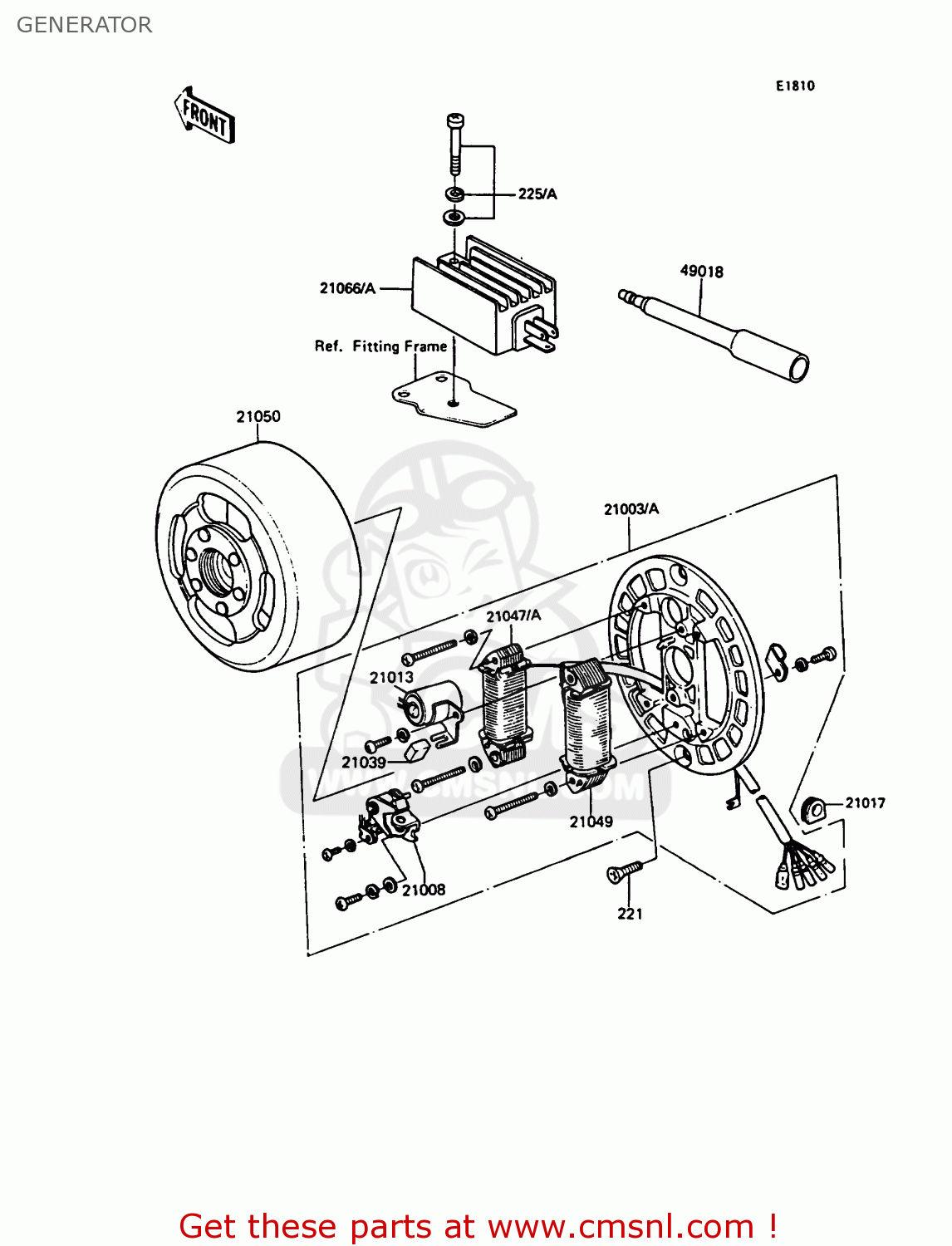 GENERATOR KH125K7 1992 UNITED KINGDOM