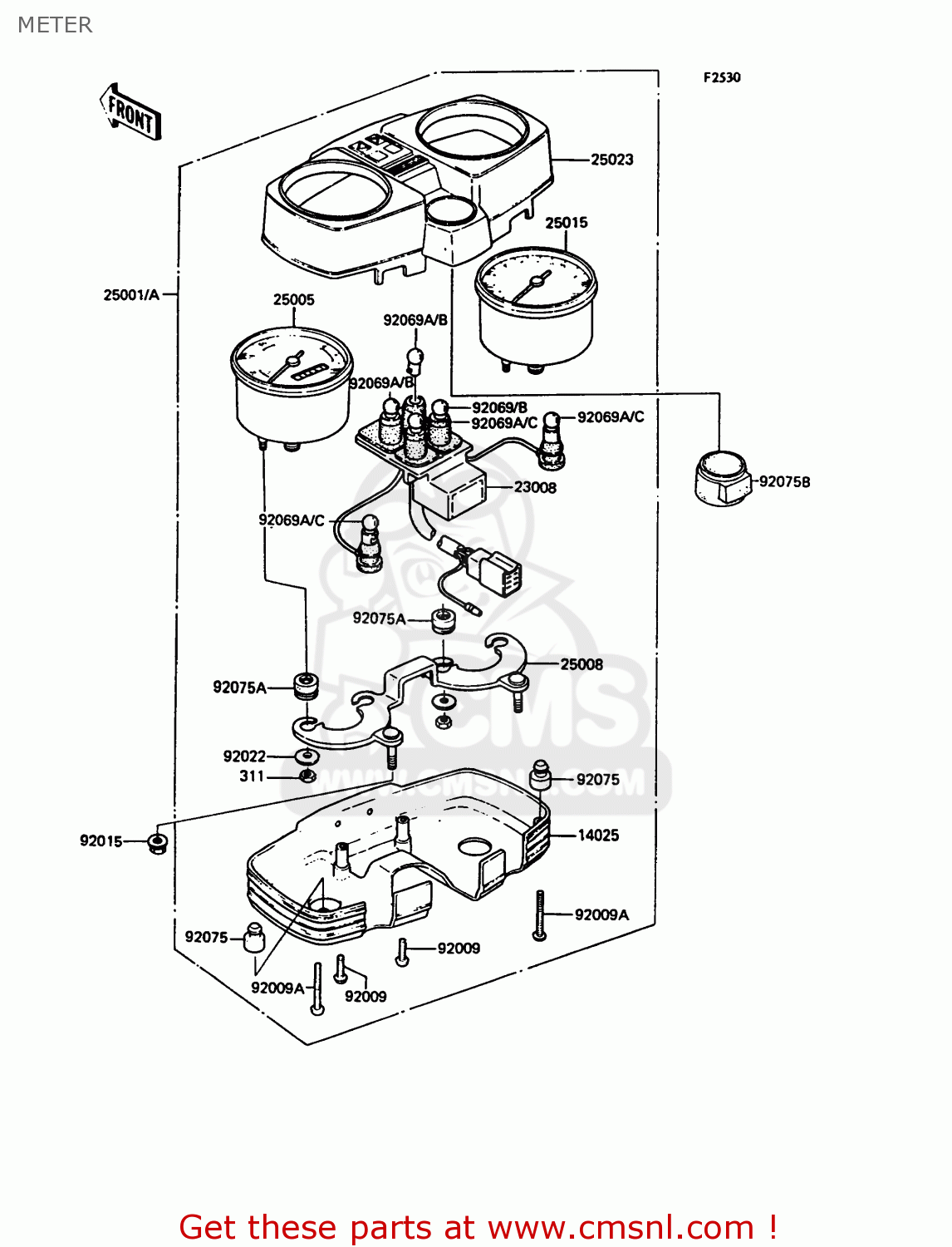 METER KH125K7 1992 UNITED KINGDOM