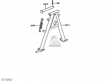 STAND - KH125K7 1992 UNITED KINGDOM