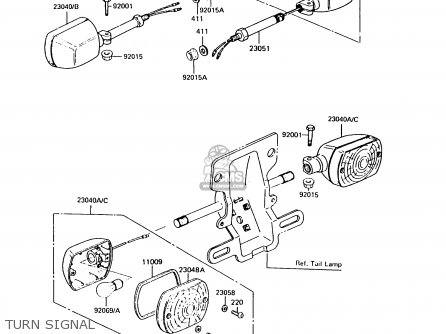 TURN SIGNAL - KH125K7 1992 UNITED KINGDOM
