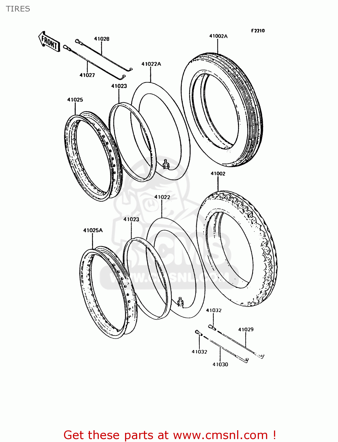 TIRES KH125K9 1994 UNITED KINGDOM
