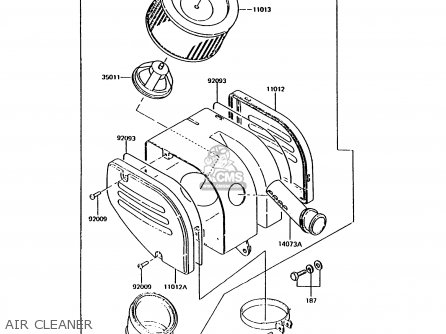 AIR CLEANER - KH125K9 1994 UNITED KINGDOM