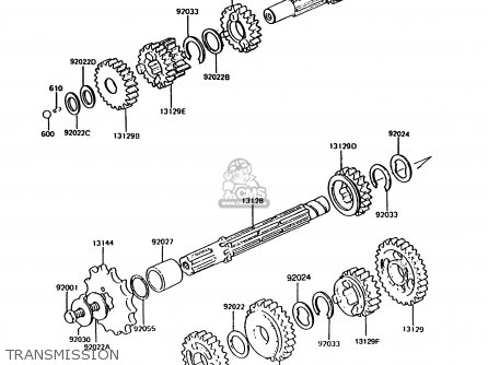 TRANSMISSION - KH125K9 1994 UNITED KINGDOM