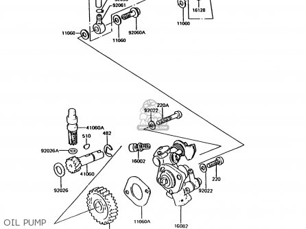 OIL PUMP - KH125K9 1994 UNITED KINGDOM