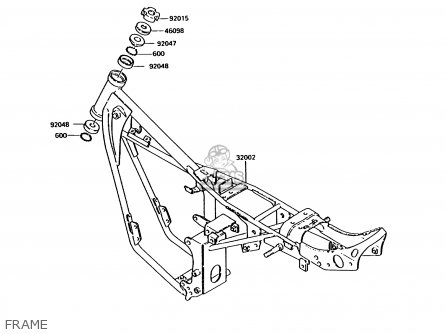 FRAME - KH125K9 1994 UNITED KINGDOM