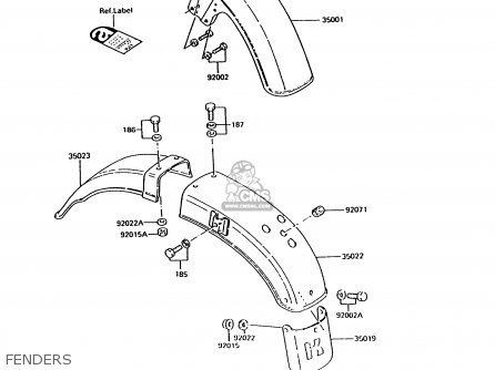 FENDERS - KH125K9 1994 UNITED KINGDOM