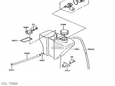 OIL TANK - KH125K9 1994 UNITED KINGDOM