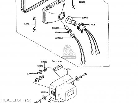 HEADLIGHT(S) - KH125K9 1994 UNITED KINGDOM