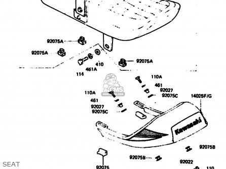 SEAT - KH125L1 1983 USA