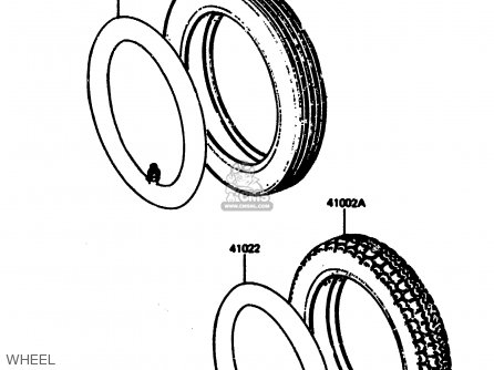 WHEEL - KH125L1 1983 USA