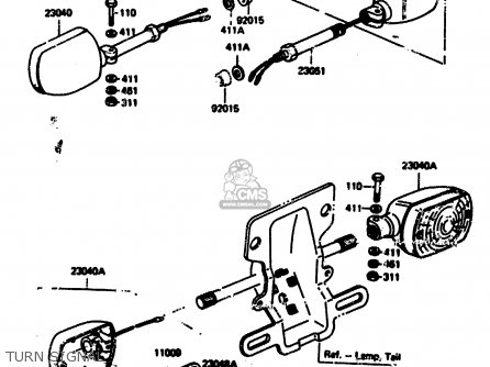 TURN SIGNAL - KH125L1 1983 USA