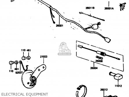 ELECTRICAL EQUIPMENT - KH125L1 1983 USA