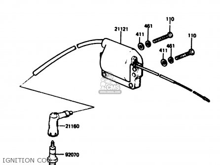 IGNITION COIL - KH125L1 1983 USA